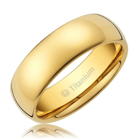 8mm Gold Wedding Band will Be a Perfect Fit for Your Finger