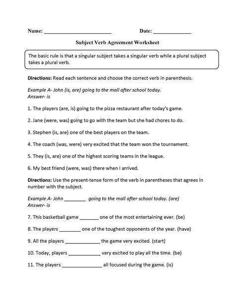 8Th Grade English Worksheets With Answer Key Pdf