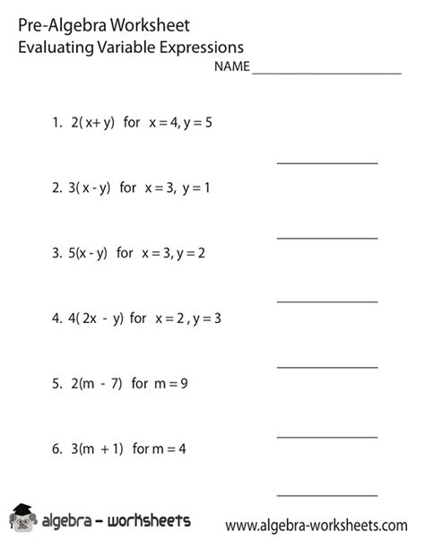 Unlock Your Child's Math Potential with 8th Grade Algebra Worksheets! (Printable & Free!)