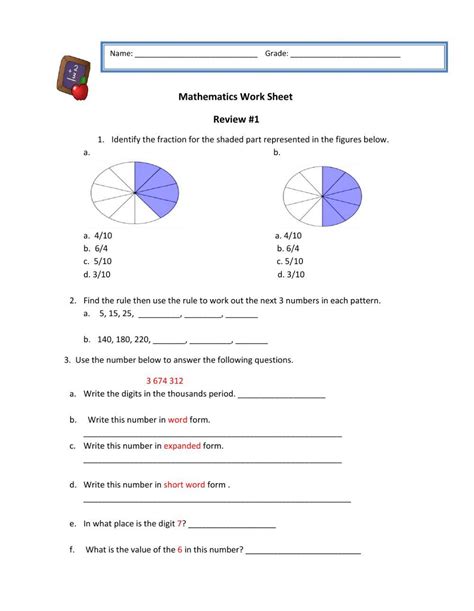 Unlock Your 8th Grade Math Skills with These Exciting Mixed Review Worksheets!