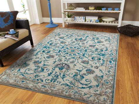 Super Area Rugs Tribeca Premium Wool Braided Rug Blue