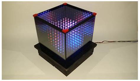 8x8x8 Rgb Led Cube Aura 3D RGB LED DIY Kit Full Color (PCB