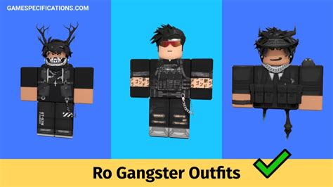 9 Best Ro Gangster Outfits In Roblox [2022] - Game Specifications
