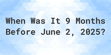 Countdown to Summer: Embark on Your 9-Month Journey before June