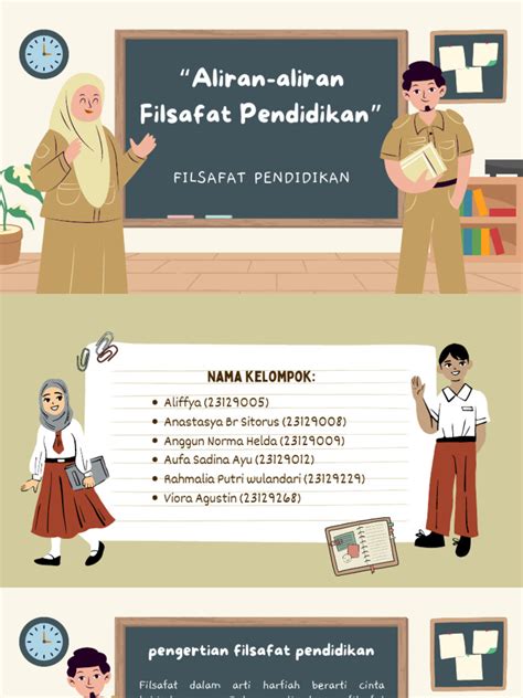 9 Aliran Filsafat Pendidikan: Memahami Dasar-Dasar Pemikiran Pendidikan