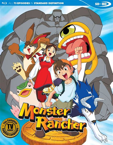 9 anime monster rancher sub and dub