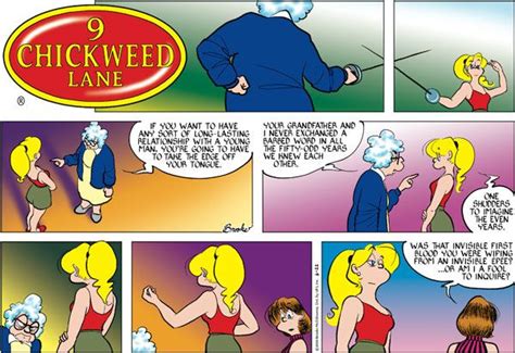 9 chickweed lane comic strip creator