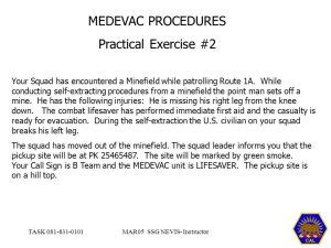 9 line medevac practical exercise