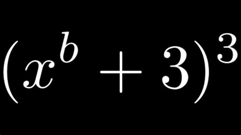 9 to the 3rd power