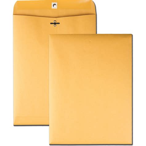 9 x 12 envelopes with clasp