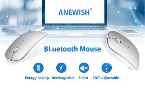 9. ANEWISH Wireless Mouse for iPad Pro