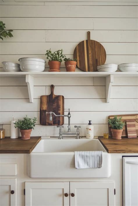 9. Add a rustic feel (while also creating height) with shiplap