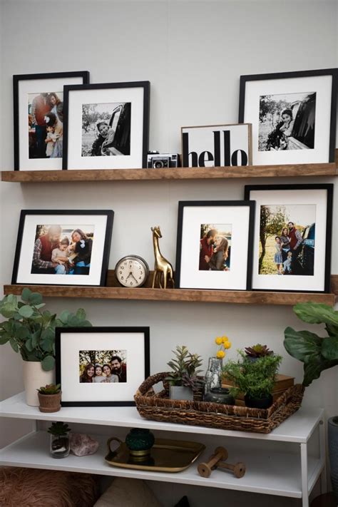 9. Add a shelf to display artwork