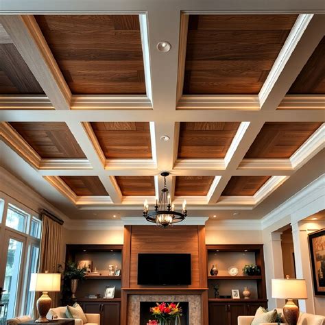 9. Add depth with a recessed ceiling