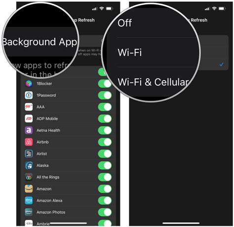 9. Background App Refresh