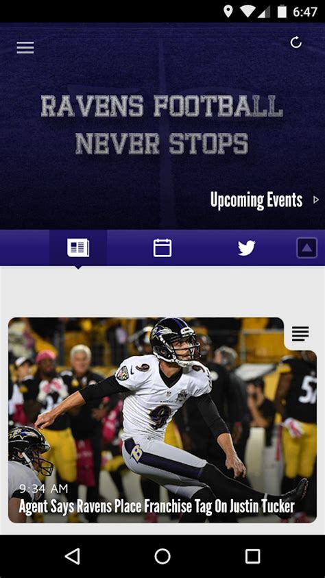 9. Baltimore Ravens Mobile