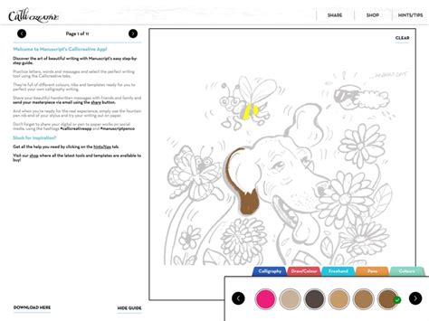 9. Callicreative App