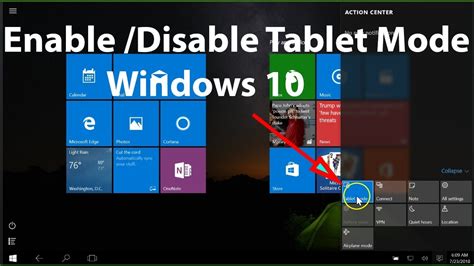 9. Disable Windows 10 Tablet Mode