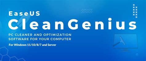 9. EaseUS CleanGenius