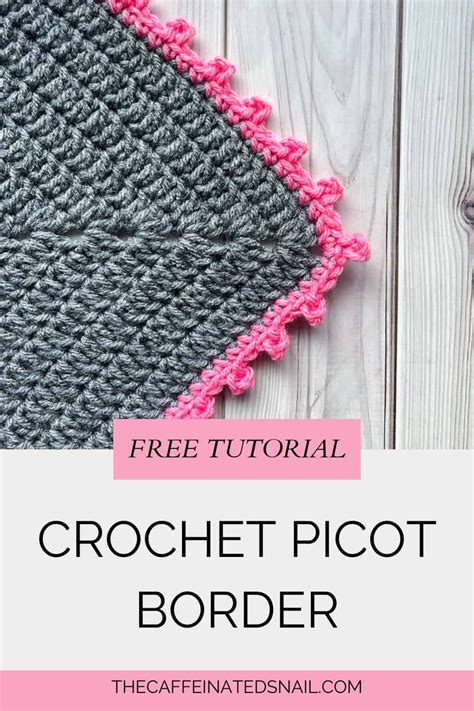 9. Finish off your pattern with a border