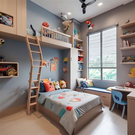 9. Get creative in a child’s bedroom