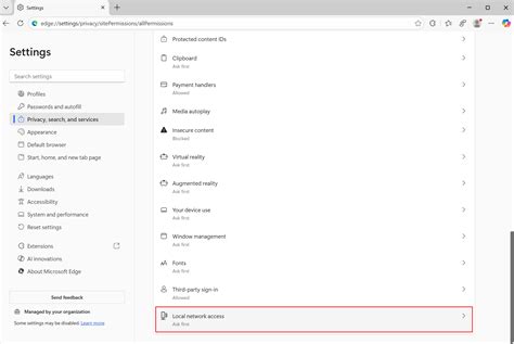 9. How to Enable Local Network Privacy Access