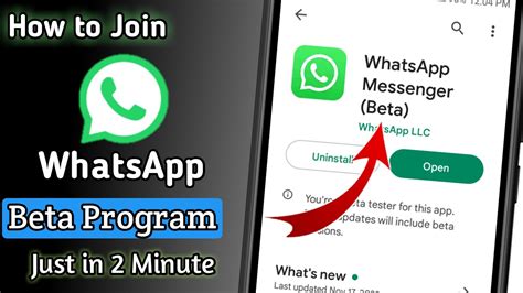 9. Join the WhatsApp Beta Program