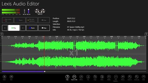 9. Lexis Audio Editor