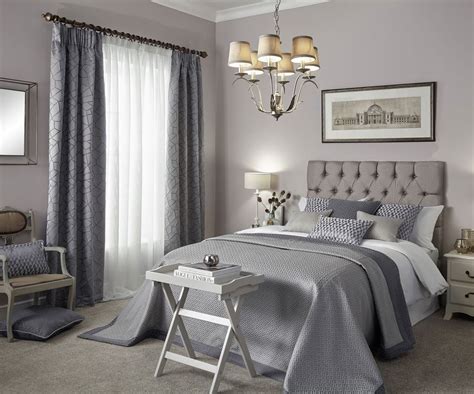 9. Liven up a grey bedroom scheme
