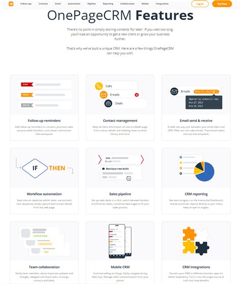 9. OnePageCRM