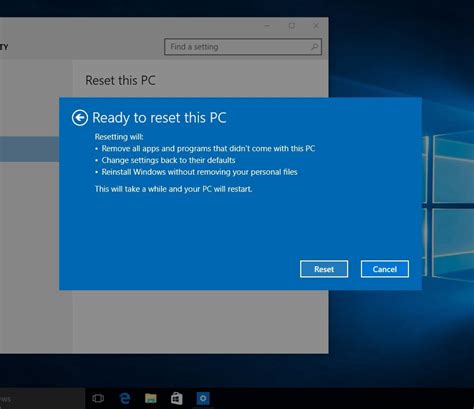 9. Refresh/Reset Your PC