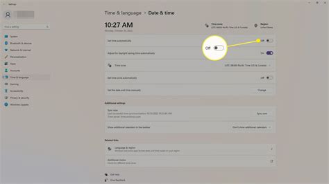 9. Reset Time Zone and set Date &amp; Time automatically