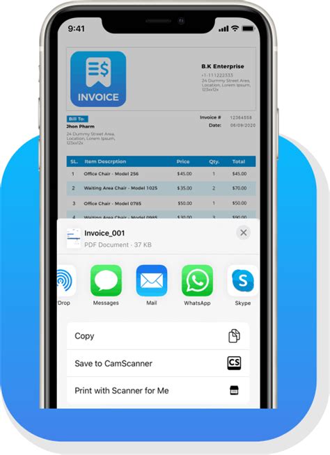 9. Spark Invoice Maker – All-in-one basic invoice app