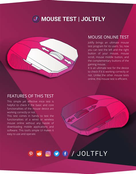 9. Test the Left Mouse Button