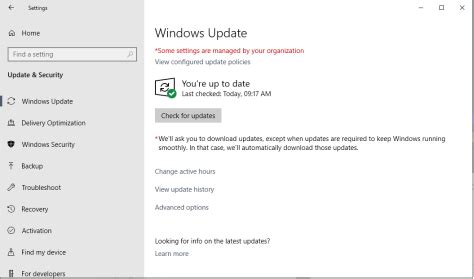 9. Update Windows OS