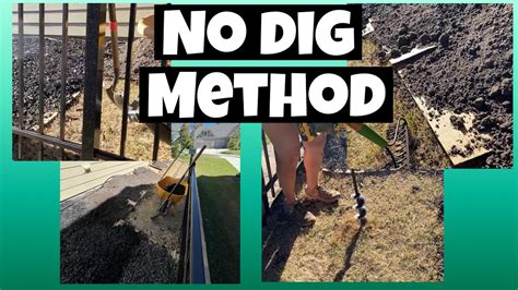 9. Use the no-dig method