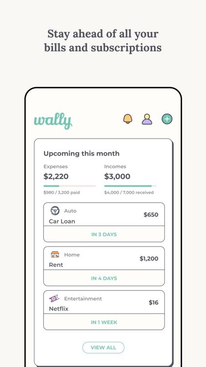 9. Wally Smart Personal Finance