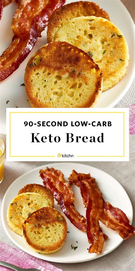 DELICIOUS Keto 90 Second Bread Recipe