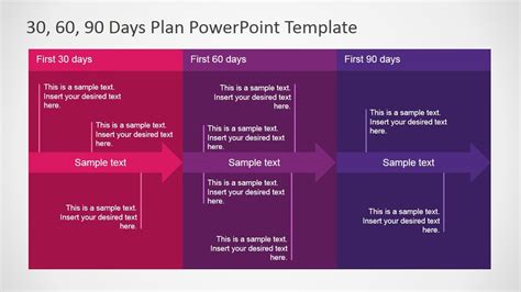 90 Day Plan Template Powerpoint Free