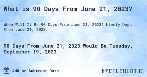 90 days prior to june 21 2024