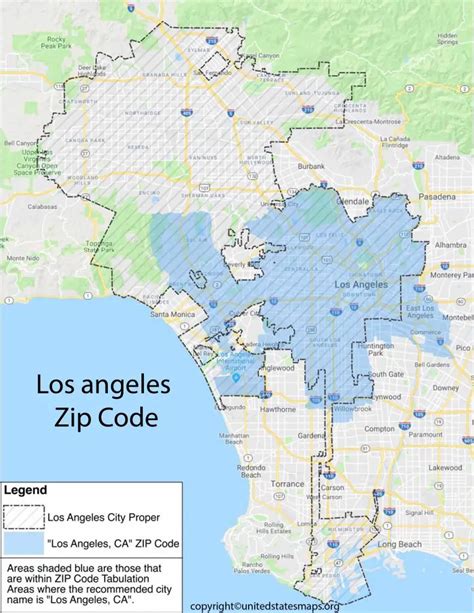 90009 Zip Code Map