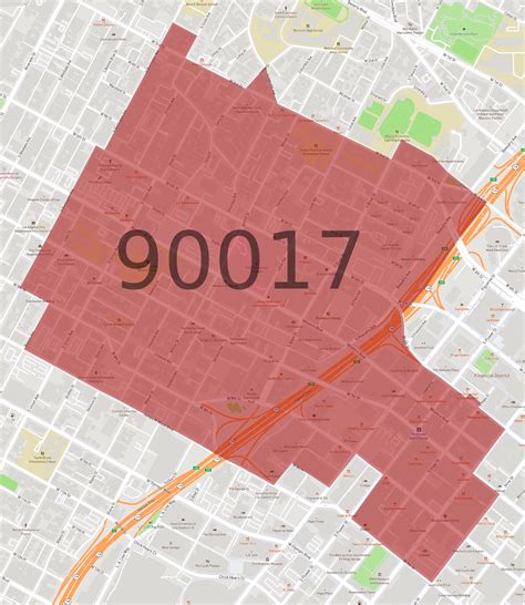 Los Angeles Zip Code Map FULL (Zip Codes colorized) Otto Maps