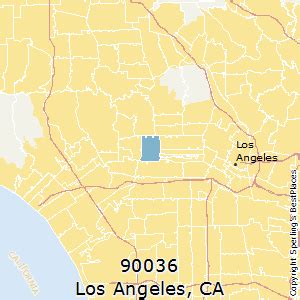 Los Angeles County Map, California ZIP Codes
