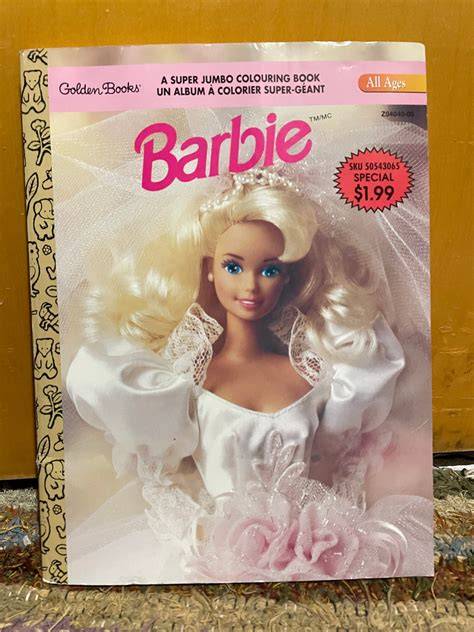 90s Barbie Coloring Books