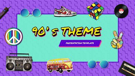 90S Powerpoint Template - Great Research