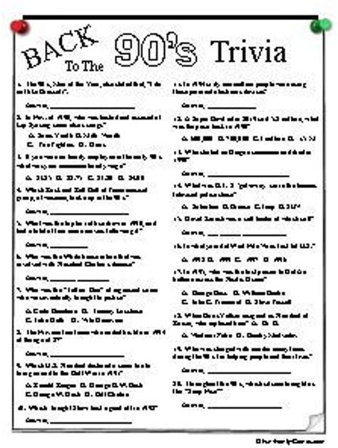 90s trivia questions and answers general knowledge