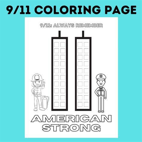 911 Coloring Page