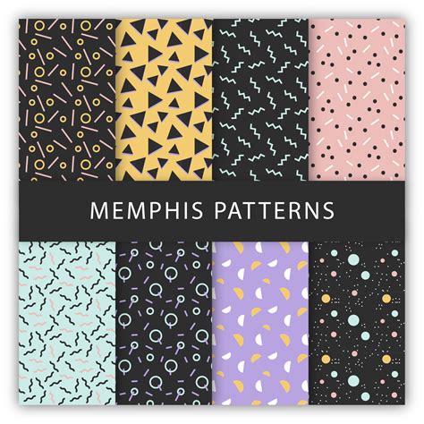 Download 912  Memphis Seamless Pattern Images Commercial Use DXF Files