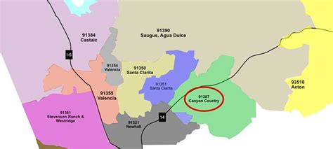 91387 Zip Code Map