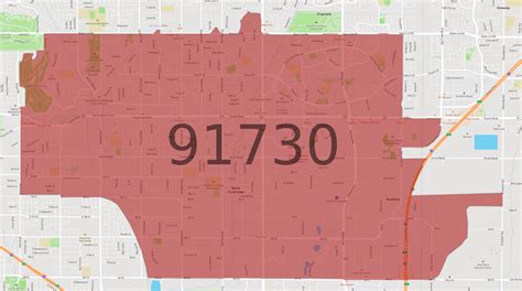 91730 Zip Code Map